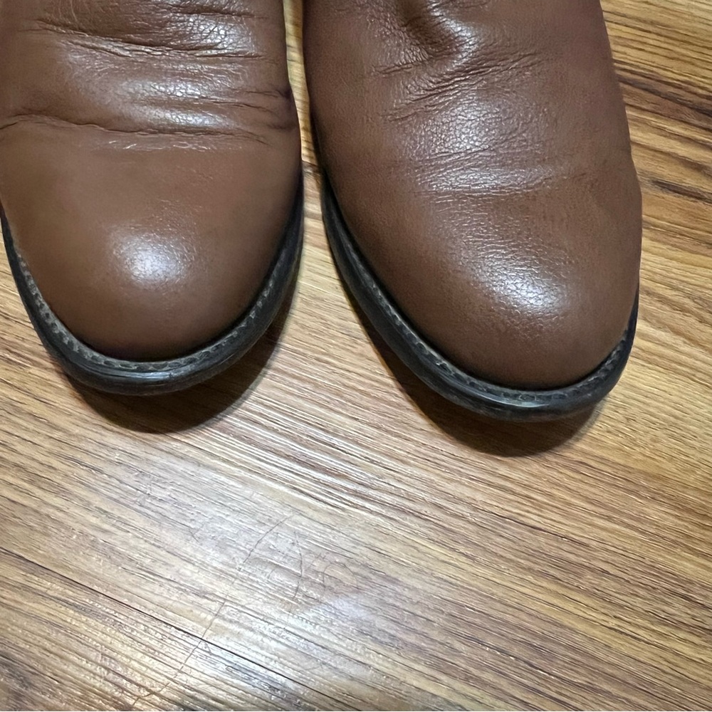 justin bullhide cowboy boots Size 8D - Picture 5 of 7